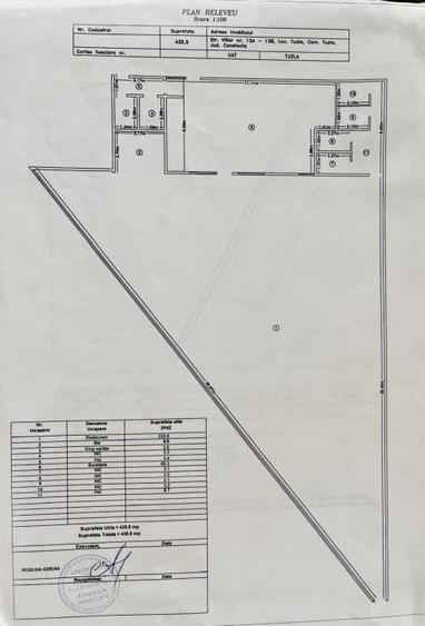 Spațiu comercial, de 435 mp, în Tuzla