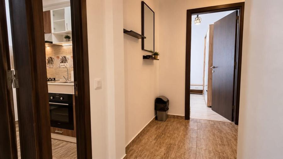 Apartament mobilat/utilat, loc de parcare, 5 min Metrou - 9