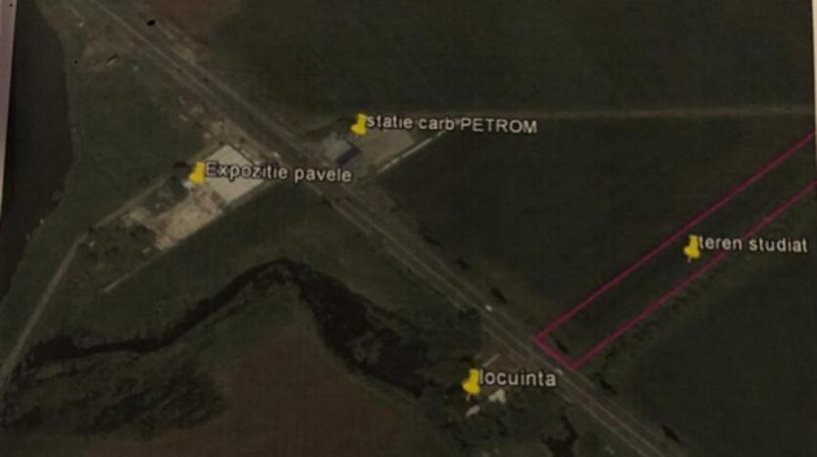 Teren de 10100 mp, în Potigrafu