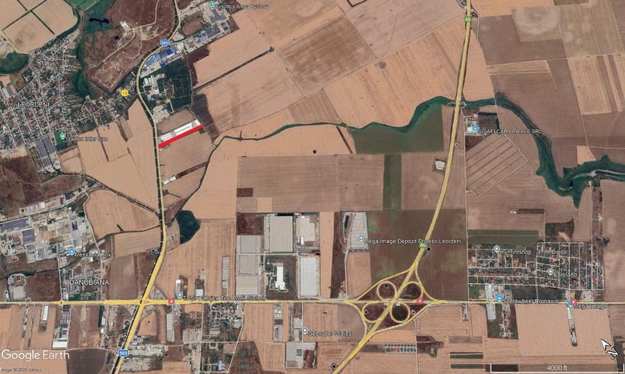 Teren Construcții intravilan de 19825 mp, în Sud