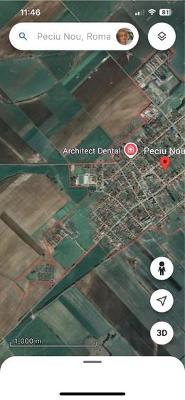 Teren de 50000 mp, în Peciu Nou