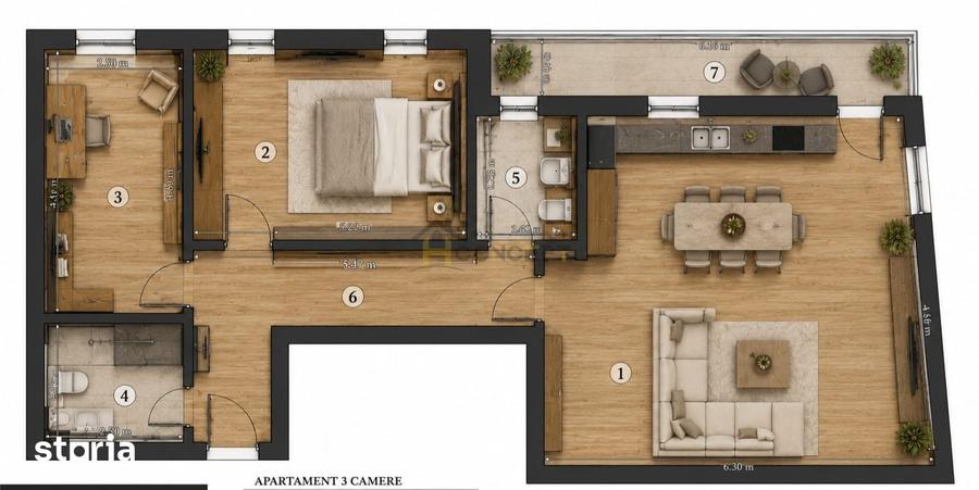Spațiu comercial, de 337 mp, în Central