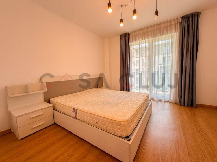 Apartament cu 2 camere semidecomandat, mobilat în Florești