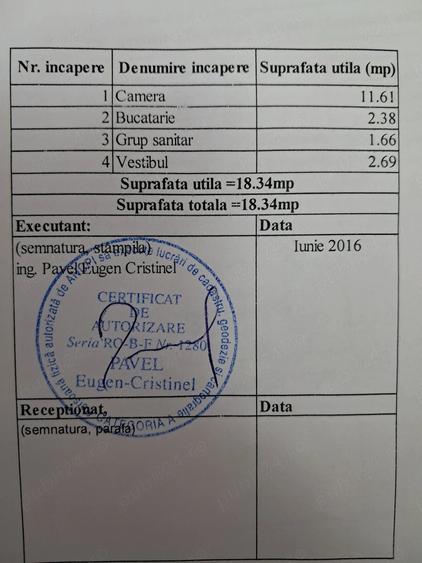 Garsonieră semidecomandată în Titan