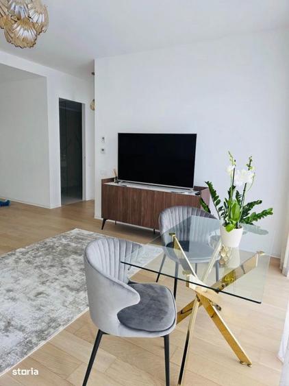 Apartament cu 2 camere, mobilat în Tei