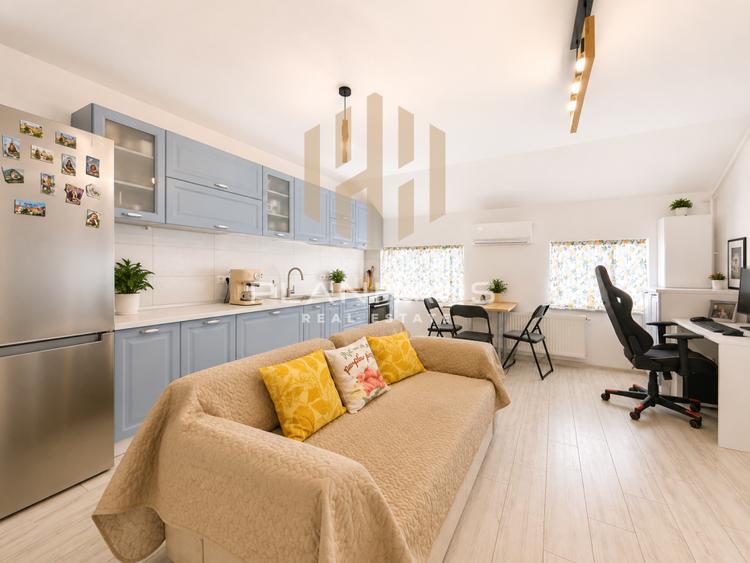 Apartament cu 3 camere decomandat, mobilat în Valea Borcutului