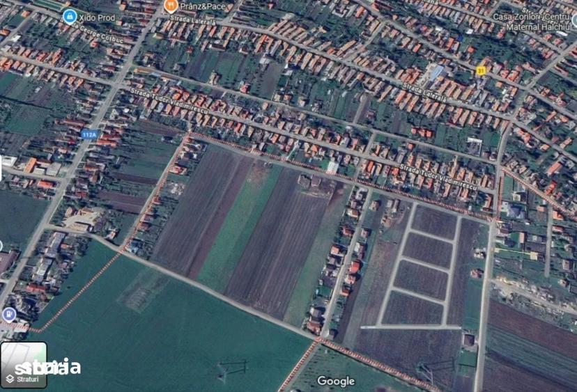 Teren de 502 mp, în Hălchiu