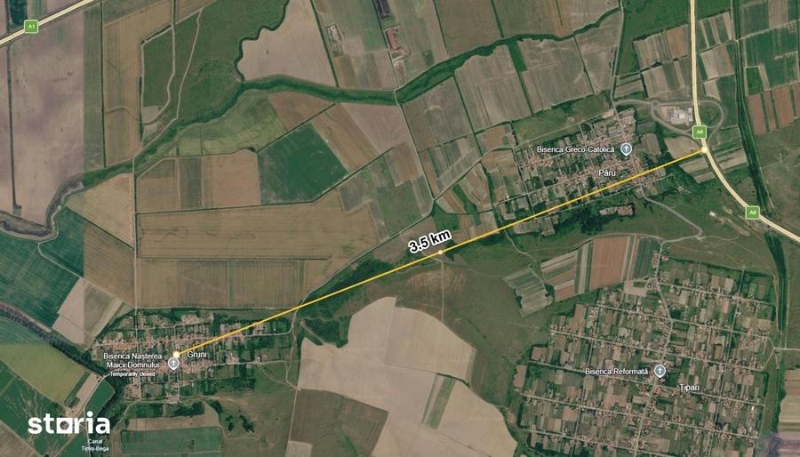 Teren de 1500 mp, în Belinț