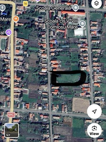 Spațiu comercial, în Comloșu Mare