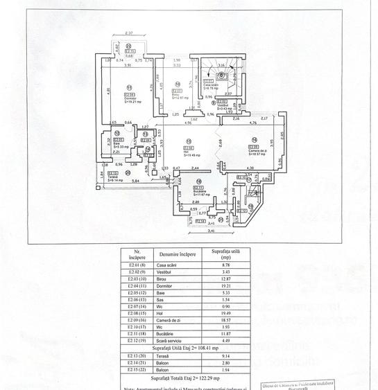 Apartament cu 4 camere în Moșilor