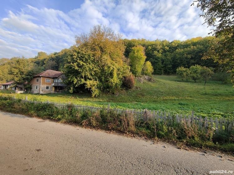Casa de vanzare cu gradina teren de aprox 7000 mp,6.5 euro mp - 8