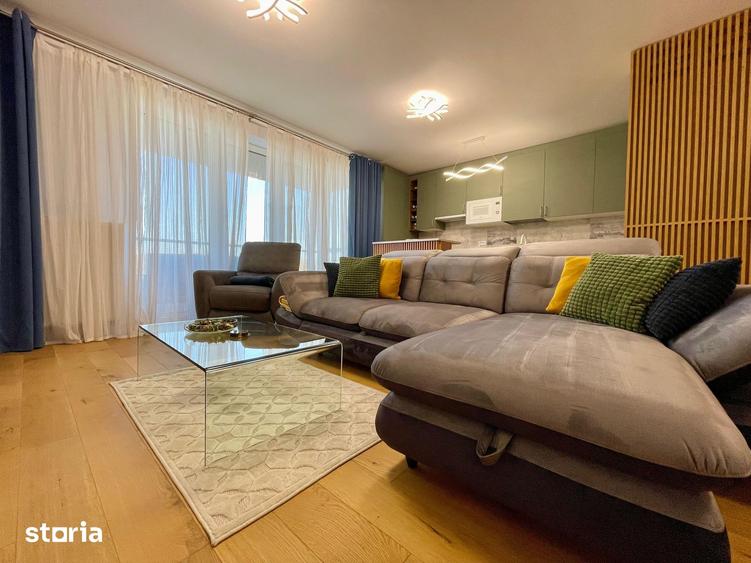 Apartament cu 2 camere, mobilat în Central