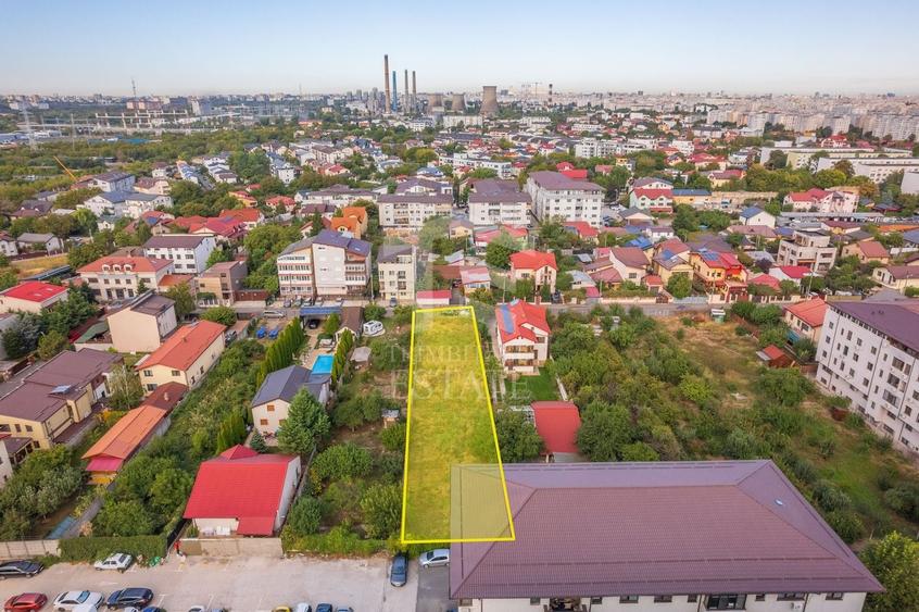 Teren Construcții intravilan de 1000 mp, în Theodor Pallady