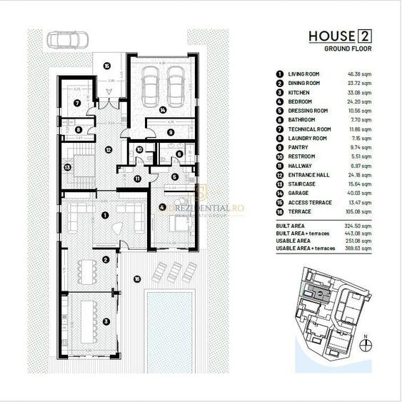 Casă cu 5 camere cu Teren 955 Mp în Gruiu