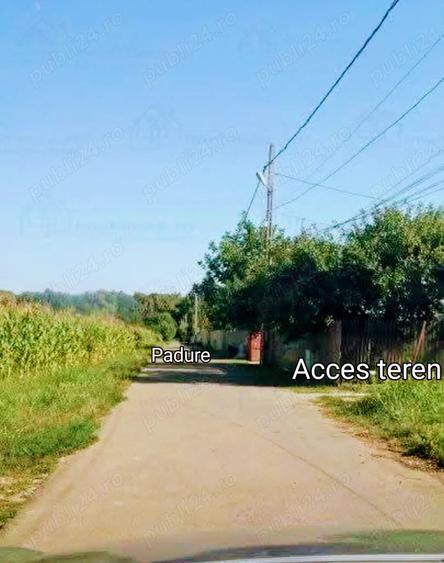 Teren de 4000 mp, în Moara Vlăsiei