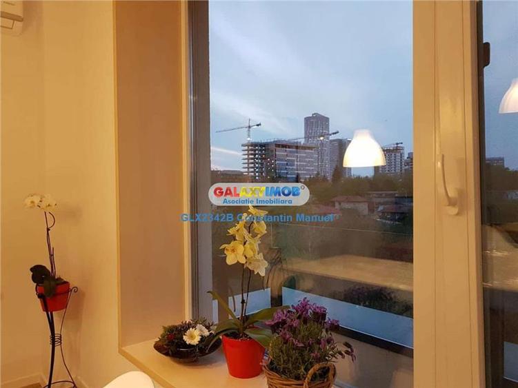 Apartament cu 3 camere decomandat, mobilat în Barbu Văcărescu