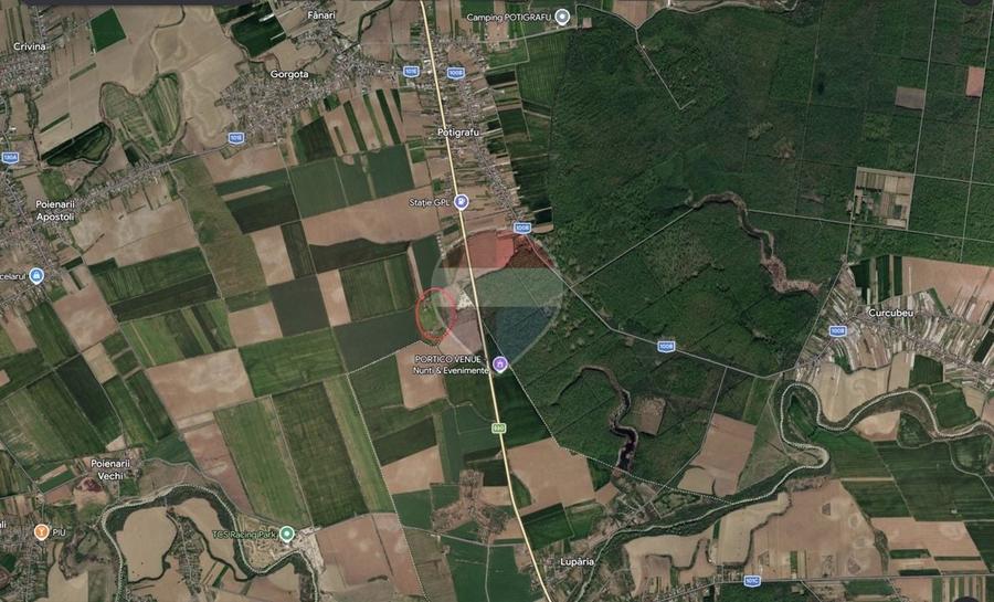 Teren Construcții intravilan de 97000 mp, în Potigrafu