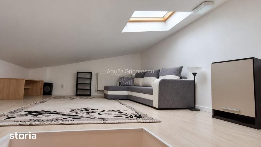 Apartament de inchiriat | 2 camere + spatiu la mansarda | 380