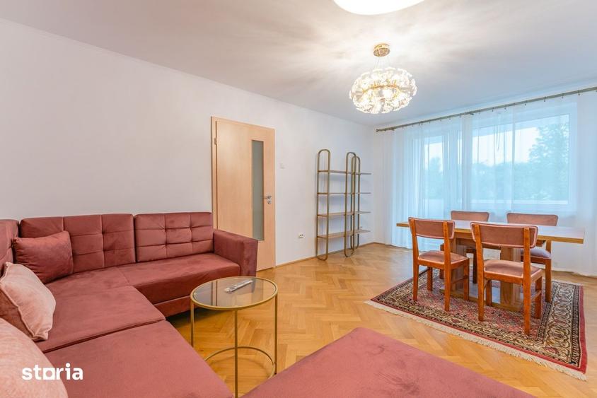 Apartament cu 3 camere decomandat, mobilat în Griviței