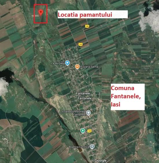 Teren de 10000 mp, în Fântânele