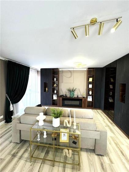 Apartament cu 2 camere semidecomandat, mobilat în Aeroport