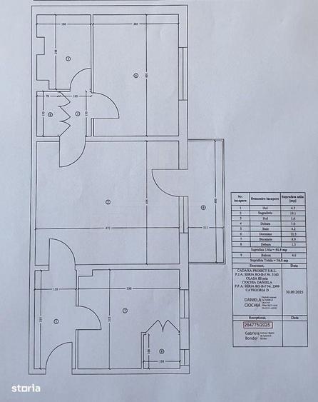 Apartament cu 2 camere decomandat în Craiovița Nouă