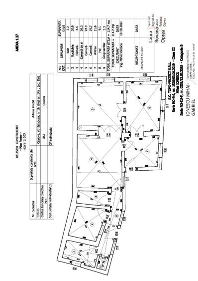 Casă individuală cu 5 camere cu Teren 430 Mp în Ultracentral