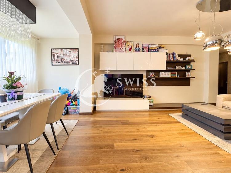 Apartament cu 3 camere semidecomandat, mobilat în Bună Ziua