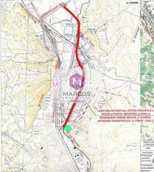 Teren Construcții intravilan de 1930 mp, în Mociur