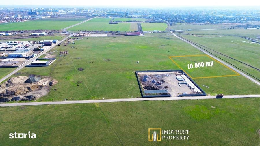 Teren industrial de vanzare 10.000 mp, PUZ aprobat, acces DN7 Arad - 4