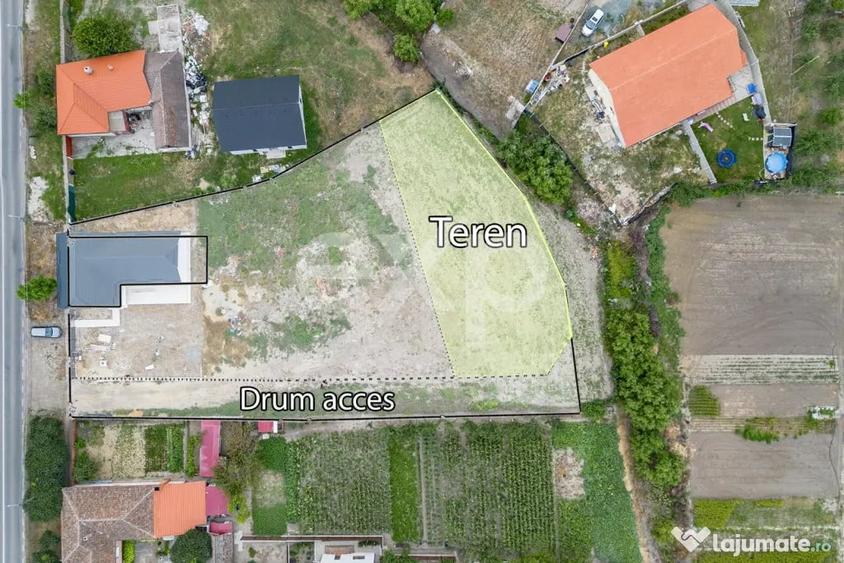 ???? Teren intravilan de vanzare in Utvin 749 mp | - 1