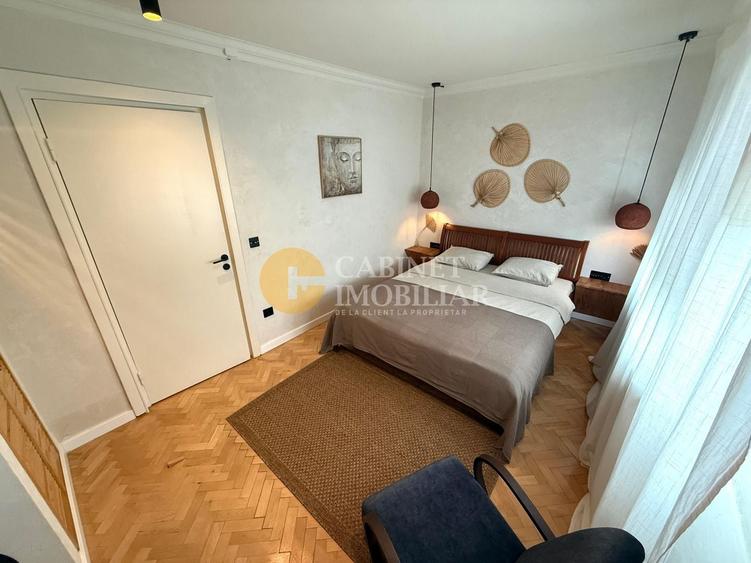 Apartament cu 2 camere semidecomandat, mobilat în Podu Roș