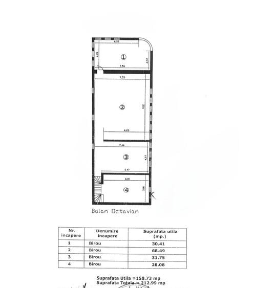 Spațiu comercial, de 370 mp, în Micro 17