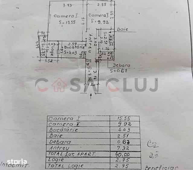 2 camere decomandat, etaj intermediar, Academia de Muzica! - 3