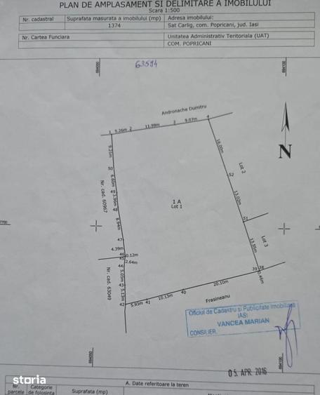 Teren cu priveliste superba in Carlig - 3