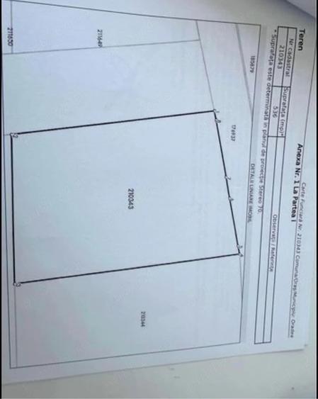 Teren de 536 mp, în Exterior Vest