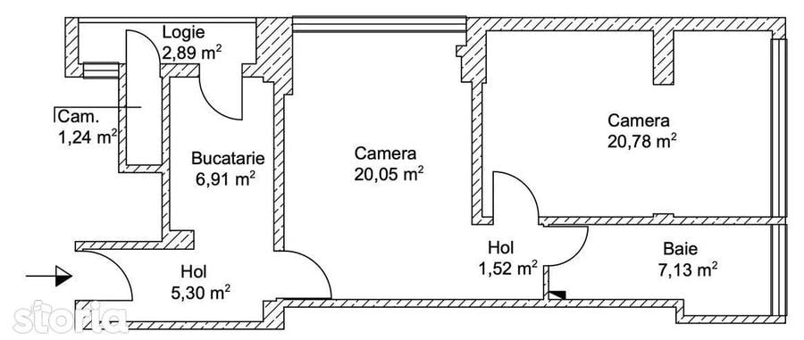 Apartament 2 camere 63mp Ultracentral - 2