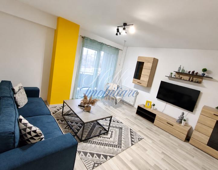 Apartament cu 2 camere semidecomandat, mobilat în Florești