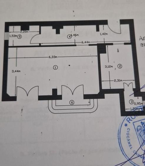 Spațiu comercial, de 49 mp, în Nord
