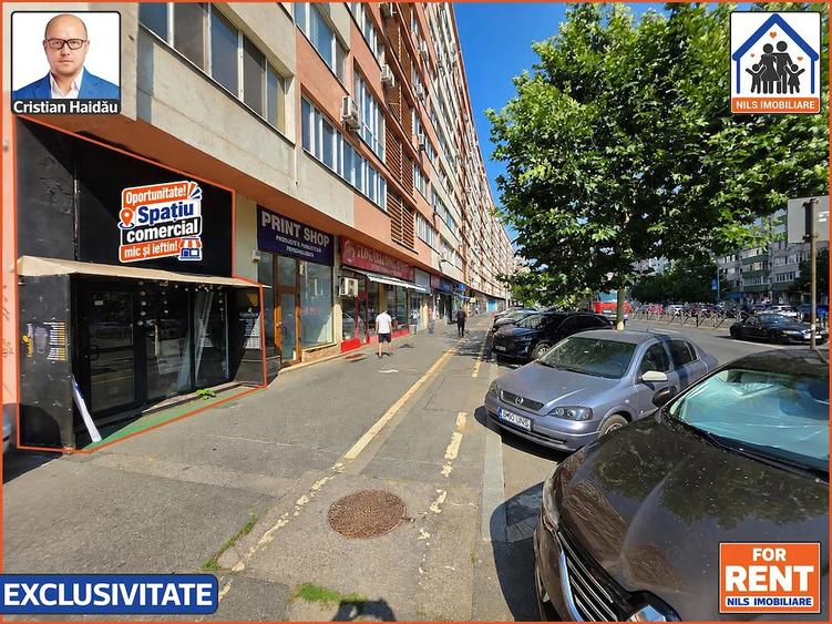 Spațiu comercial, de 5 mp, în Ștefan cel Mare