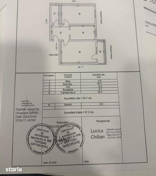 Apartament cu 2 camere în Central