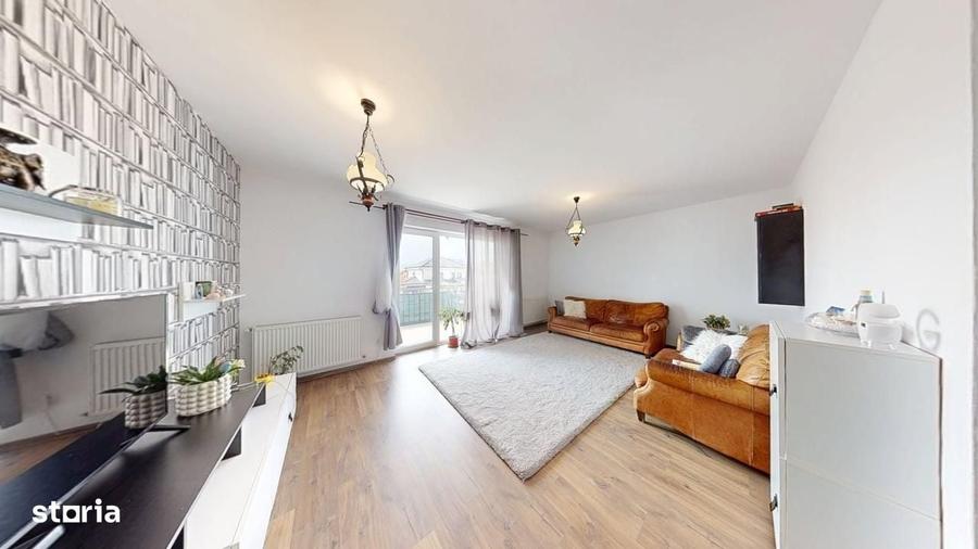 Apartament 3 camere spatios, mobilat, etaj 1 - Selimbar - 1