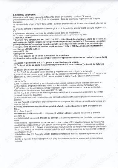 Teren de 10266 mp, în Plopi