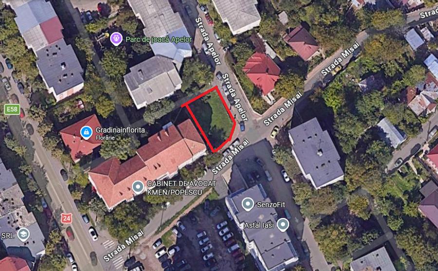 Teren Construcții intravilan de 253 mp, în Podul de Fier