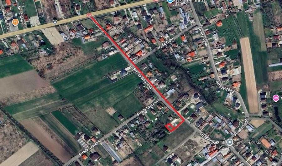 Spațiu comercial, în Priseaca