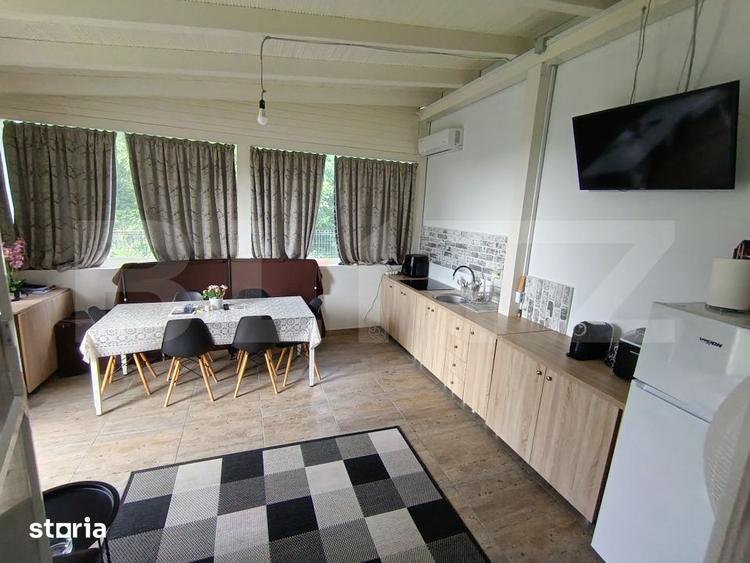 Casa ultra finisata si mobilata cu 3 camere 1 living si o terasa gener - 16