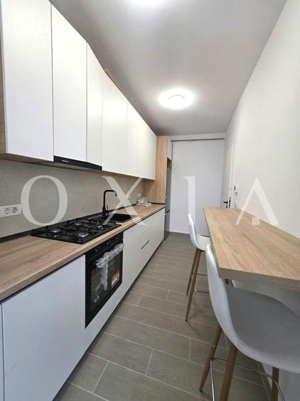 Apartament cu 2 camere semidecomandat, mobilat în Giroc