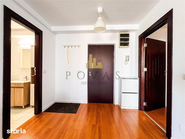 Apartament cu 2 camere semidecomandat, mobilat în Nordului