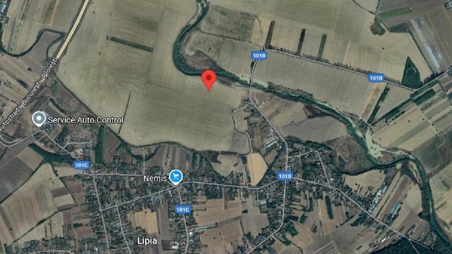 Teren agricol extravilan de 2400 mp, în Gruiu