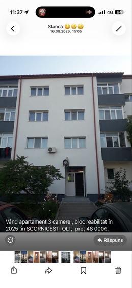 Apartament cu 3 camere în Central